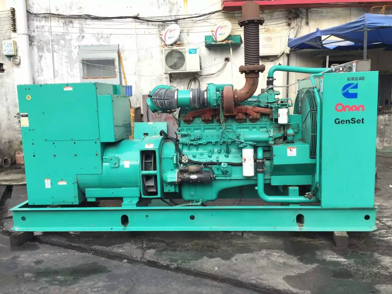 西乡租赁发电机-柴油发电机不正常冒烟的原因